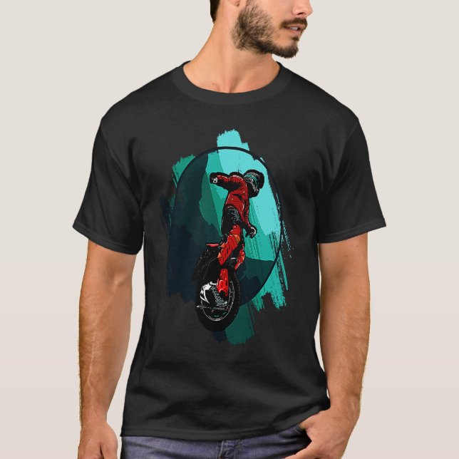 T-shirt Unicycle Sport (Devant)