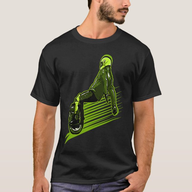 T-shirt Unicycle Stuntman (Devant)