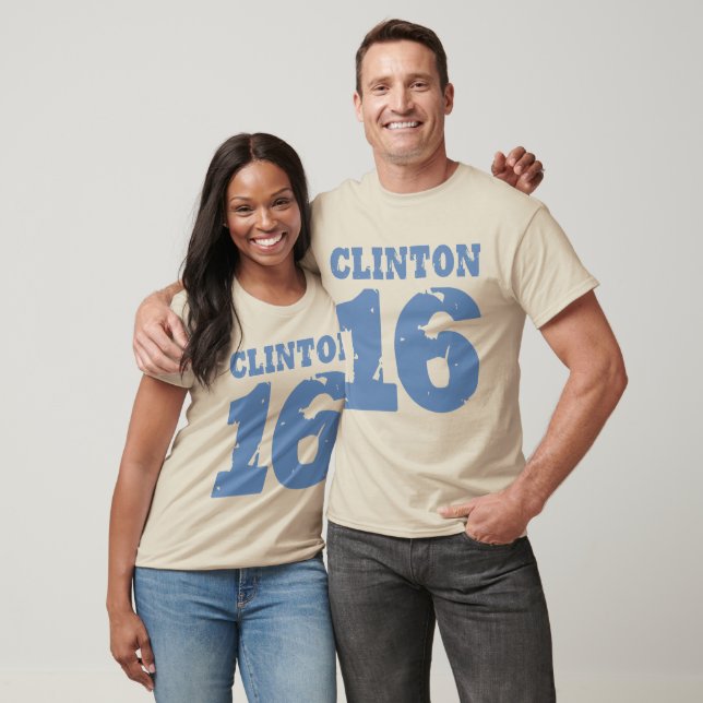 T-SHIRT UNIFORME CLINTON 2016 DÉTRUIT (Unisexe)