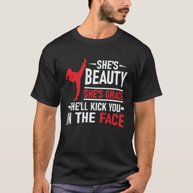 T-shirt Uniforme de karaté classique pour aller avec les p (Devant)