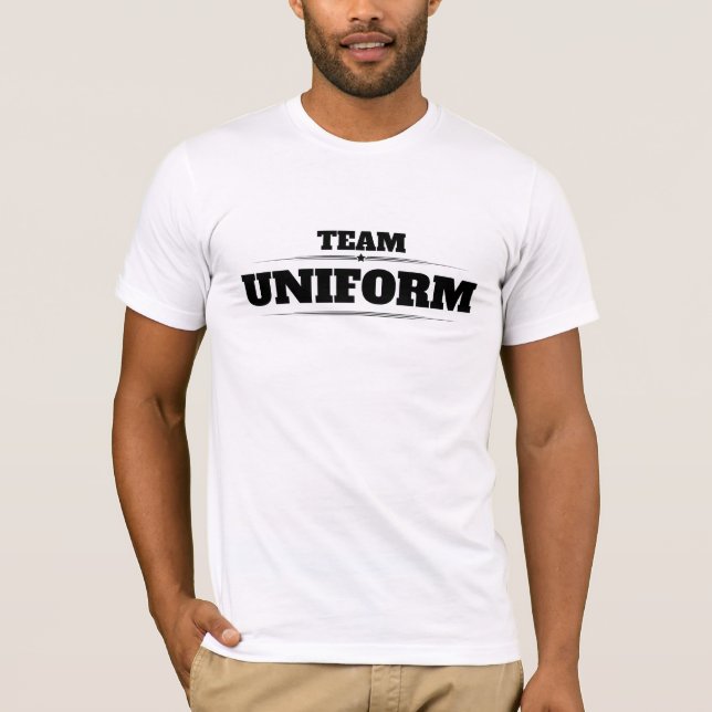 T-SHIRT UNIFORME DE L'ÉQUIPE (Devant)
