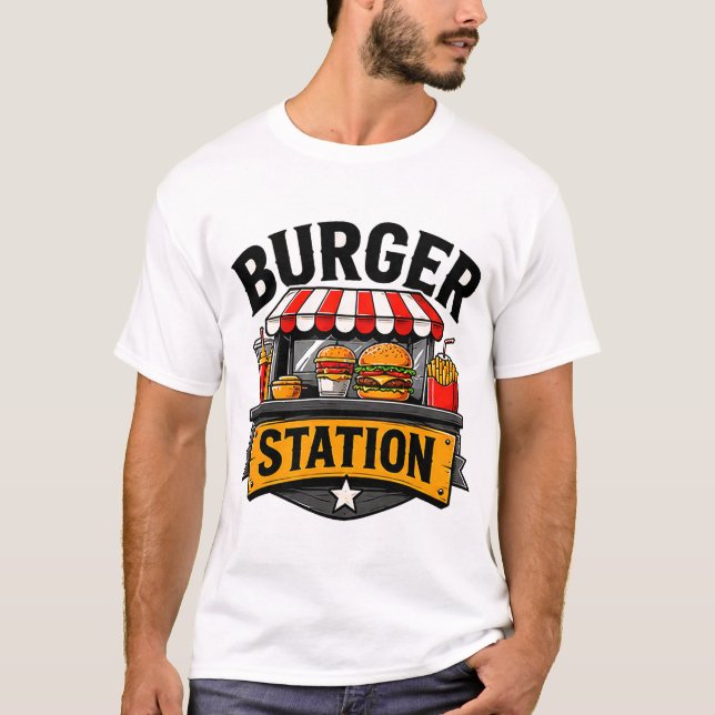 T-shirt Uniforme de l'équipe de restaurant créatif de la s (Devant)