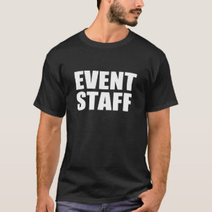 T-shirt Uniforme du personnel de l'événement