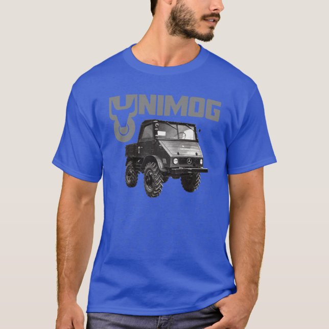 T-shirt UNIMOG oldschool sur amis rétro (Devant)
