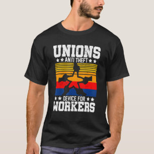 T-shirt Union Anti-vol pour femmes hommes Joyeuse Fête du
