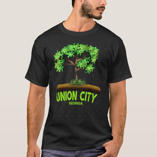 T-shirt Union City Géorgie 2 (Devant)