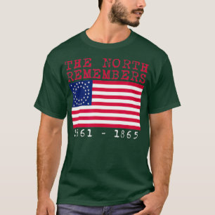 T-shirt Union de la guerre civile se souvenir Union Fierté