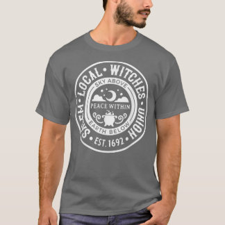 T-shirt Union des sorcières locales Salem Femmes Sorcière 