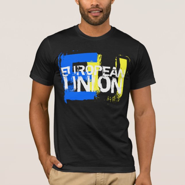 T-SHIRT UNION EUROPÉENNE D'E. - (Devant)