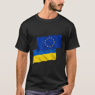 T-shirt Union européenne Ue pour l'Ukraine - Ukraine forte