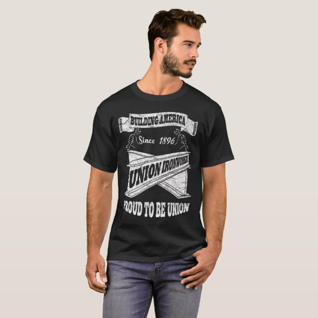 T-shirt Union Ironworkers (Devant entier)