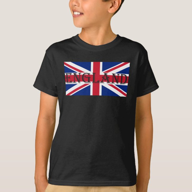 T-shirt Union Jack Drapeau Angleterre clo arc1 (Devant)