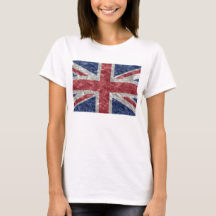 T-shirt Union Jack - froissé