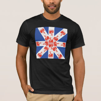T-shirt Union Jack Lénine