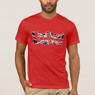 T-shirt Union Jack patriotique britannique, drapeau de l'U