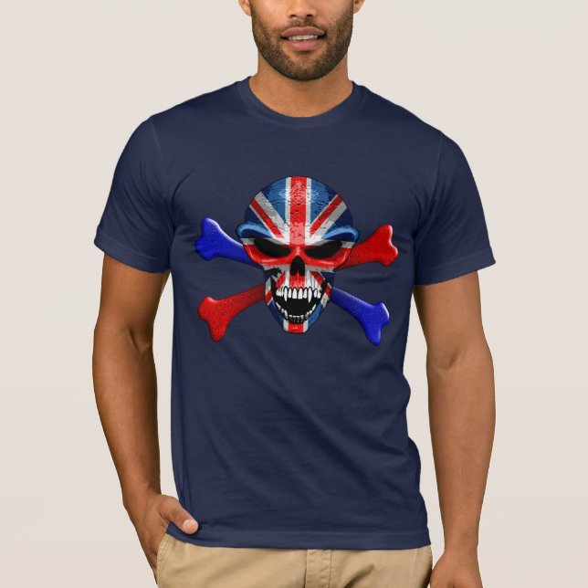T-shirt union_jack_skull (Devant)