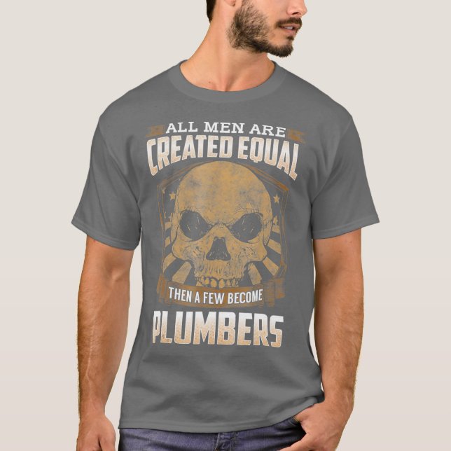 T-shirt Union Plumber American Proud Laber (Devant)