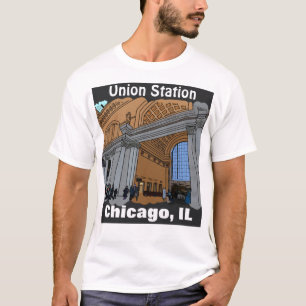 T-shirt Union Station Chicago, IL shirt