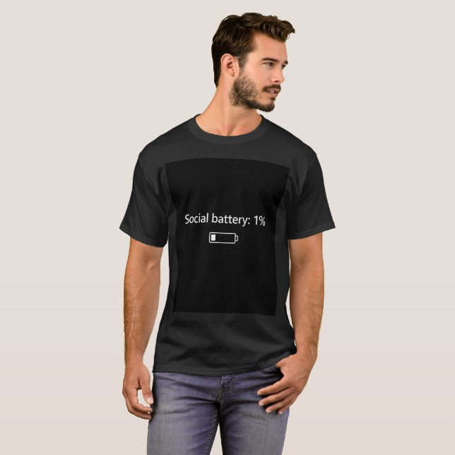 T-Shirt unique avec design moderne  (Devant entier)