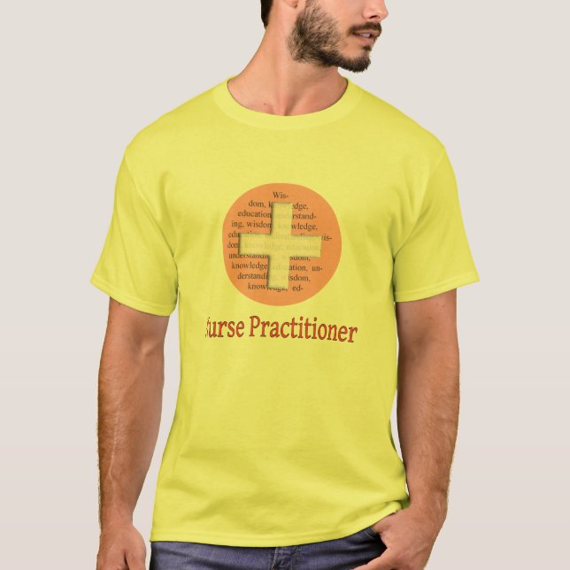 T-shirt unique de praticienne d'infirmière (Devant)