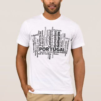 T-shirt unique du Portugal