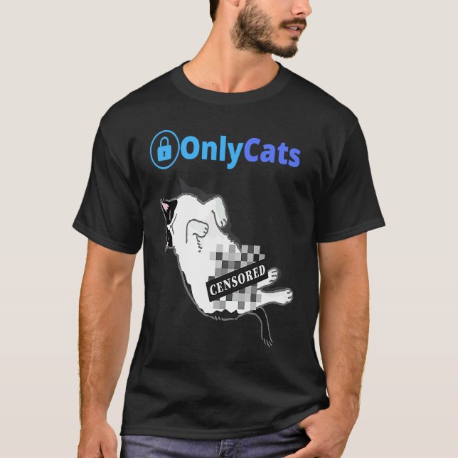T-SHIRT UNIQUEMENT DES CHATS (Devant)