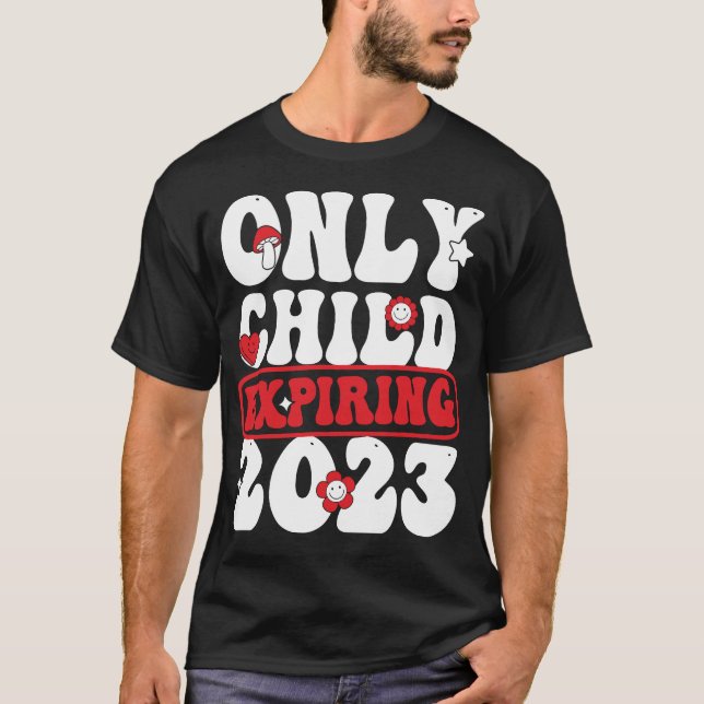 T-shirt Uniquement enfant Expirant 2023 (Devant)
