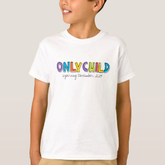 T-shirt Uniquement enfant personnalisé
