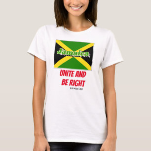 T-SHIRT UNIR ET AVOIR RAISON / JAMAICA