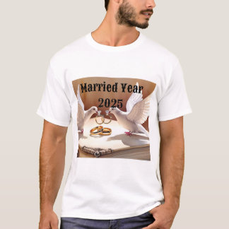 T-shirt Unis dans l'amour