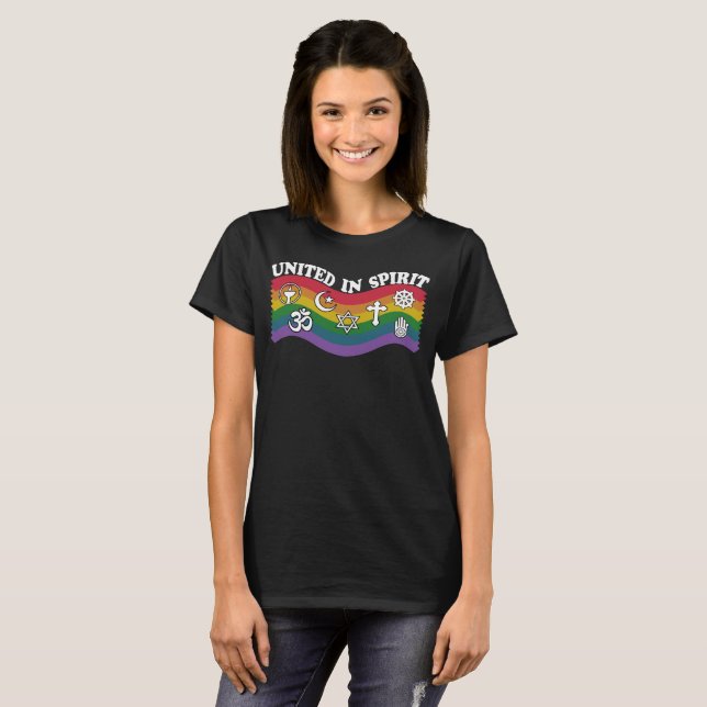 T-shirt Unis dans l'esprit  (Devant entier)