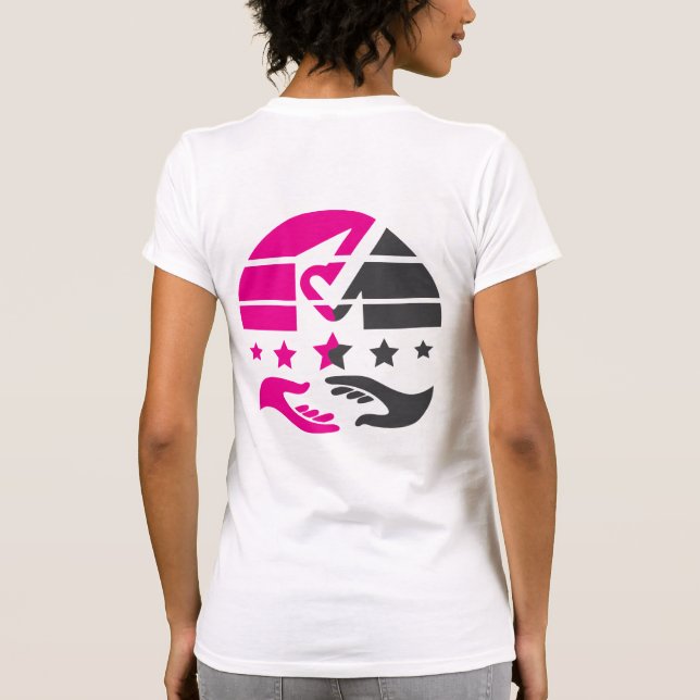 T-shirt Unis et brillants : Une vision de collaboration (Dos)