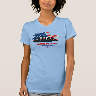 T-shirt Unis vers le stand   Mince femmes