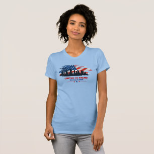 T-shirt Unis vers le stand   Mince femmes
