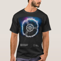 T-shirt Unisex à thème Spacecraft & Galaxy