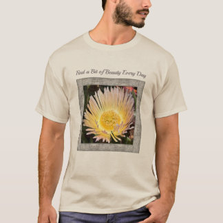 T-shirt Unisex avec Fleur Cactus étonnante