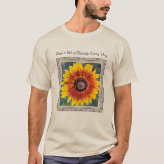 T-shirt Unisex avec tournesol Susie