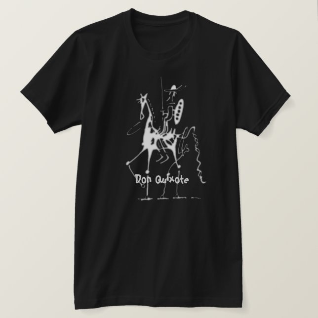 T-shirt Unisex Don Quichotte (Design devant)