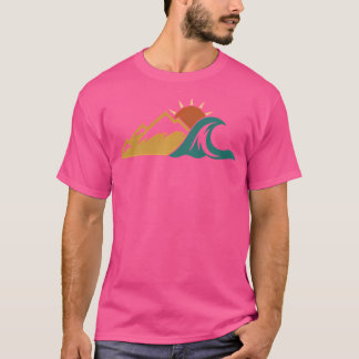 T-shirt Unisex Minimalist Explorateurs extérieurs Randonné