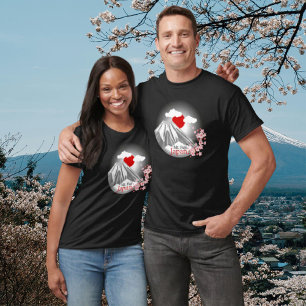 T-shirt Unisex Mt. Fuji Japon Conception abstraite