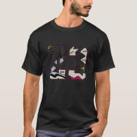 Unisex Numéro 23 Basket Match 6 Bordeaux