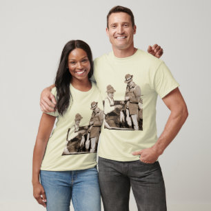 T-shirt Unisex pêcheur vintage