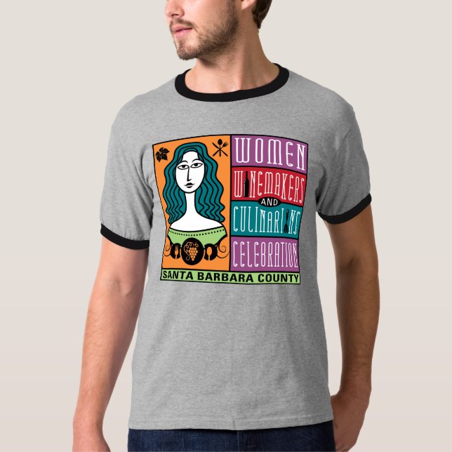 T-Shirt Unisex - WWCC du comté de Père Noël Barbar (Devant)