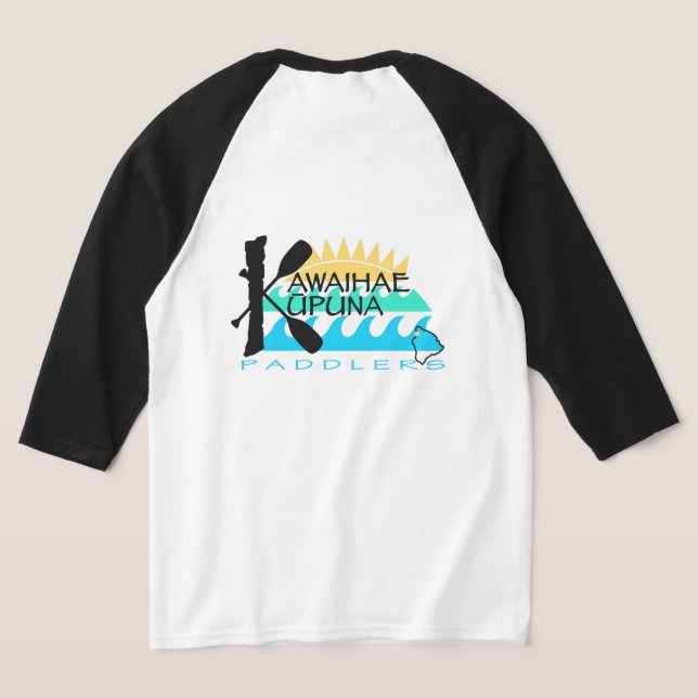 T-shirt unisexe à manches 3/4 (Couchage Retour)