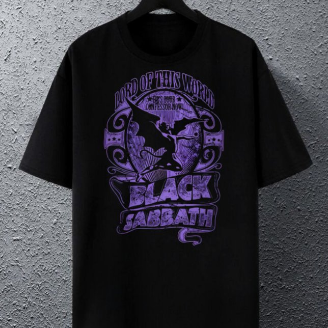 T-shirt unisexe Black Sabbath lord of this world  (Créateur téléchargé)