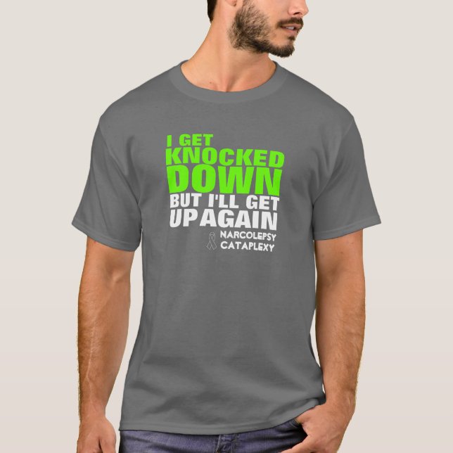 T-shirt unisexe de conscience de cataplexie (Devant)