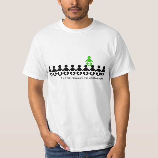 T-shirt unisexe de statistique (Devant)