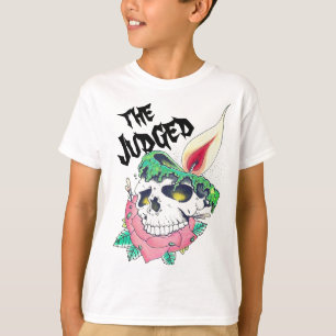 T-shirt unisexe d'enfants de bougie de crâne