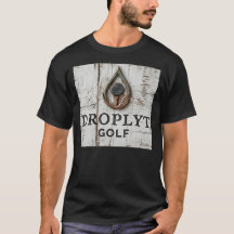 T-Shirt Unisexe Droplyt Golf Signature Design
