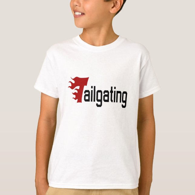 T-Shirt Unisexe Enfant pour les Arrivées en Queue (Devant)